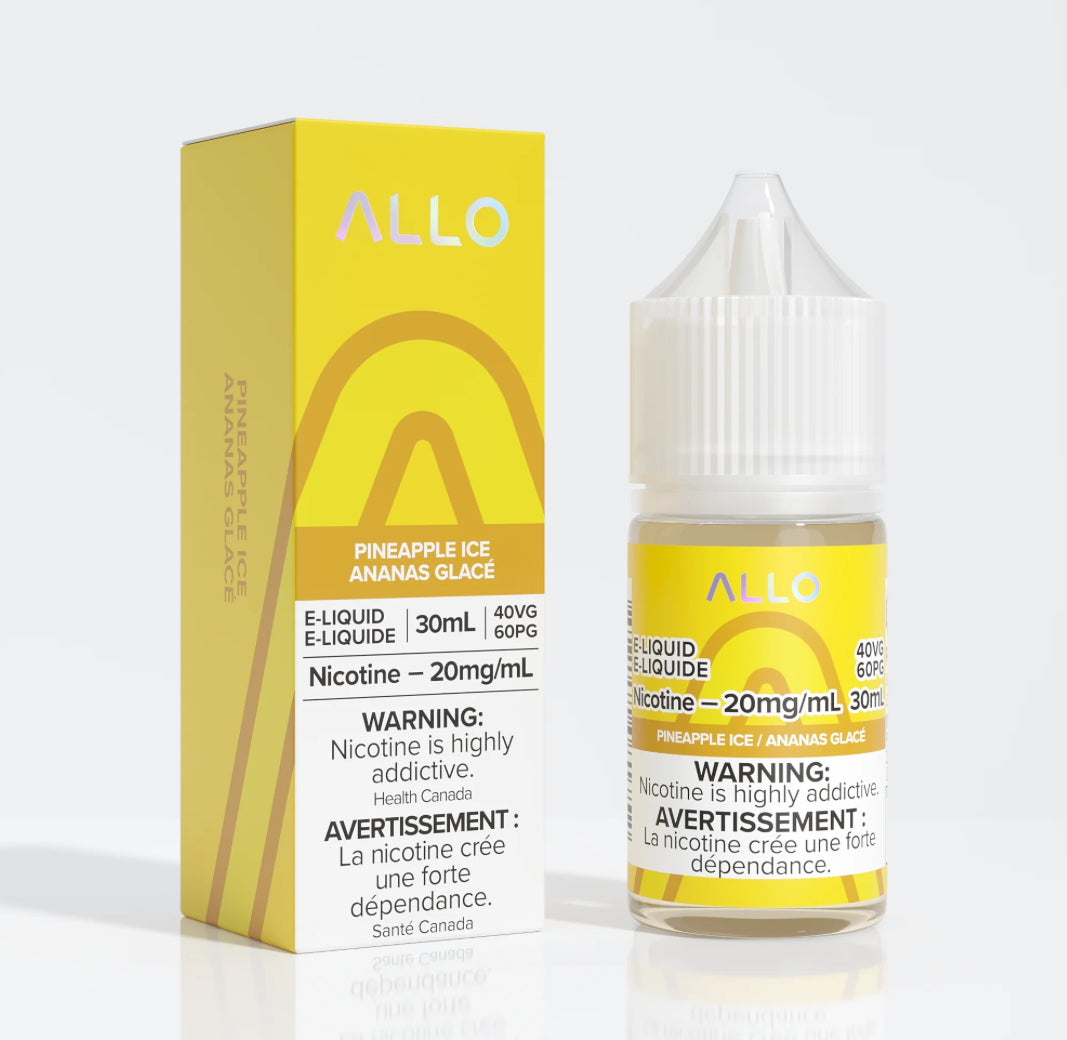 Allo E-Liquid Pineapple Ice 20mg/ml 30mL (Provincial)