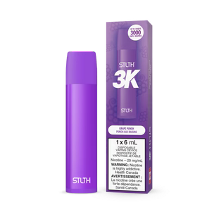 Stlth 3k Grape Punch 20mg/mL disposable (Provincial)
