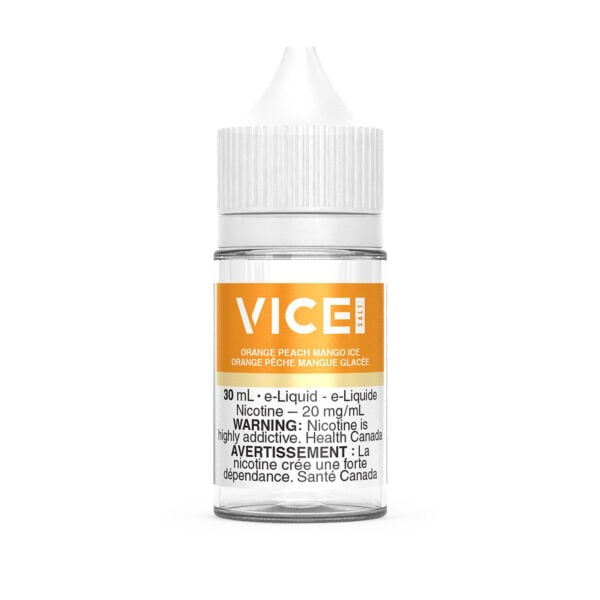 Vice Salt e-liquid Orange Peach Mango Ice 20mg 30 mL (Provincial)