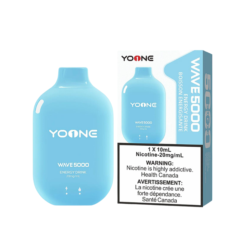 Yoone Wave 5000 Energy Drink 20mg/mL Disposable(Provincial )
