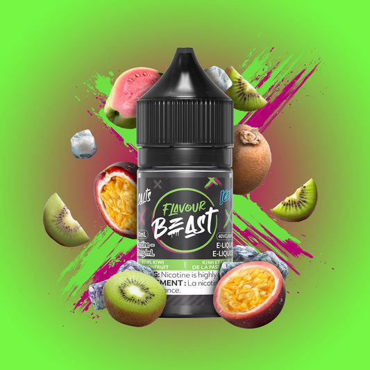 Flavour beast E-liquid Kewl Kiwi Passionfruit Iced 20mg/ml 30ml (Provincial)