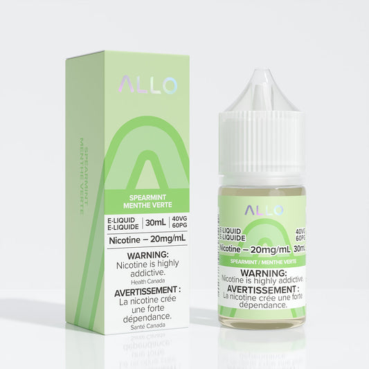 Allo E-Liquid Spearmint 20mg/mL 30mL (Provincial)