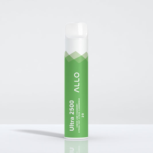 Allo ultra 2500 Lemon Lime Cranberry 20mg/mL disposable (Provincial)