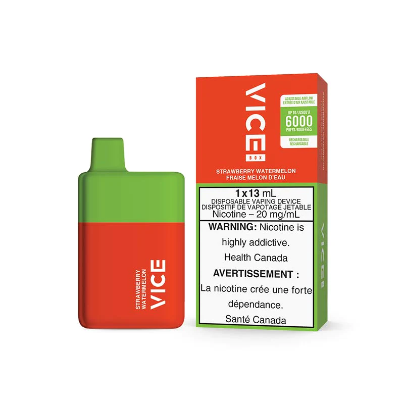Vice box 6000 Strawberry Watermelon 20mg/mL disposable (Provincial )