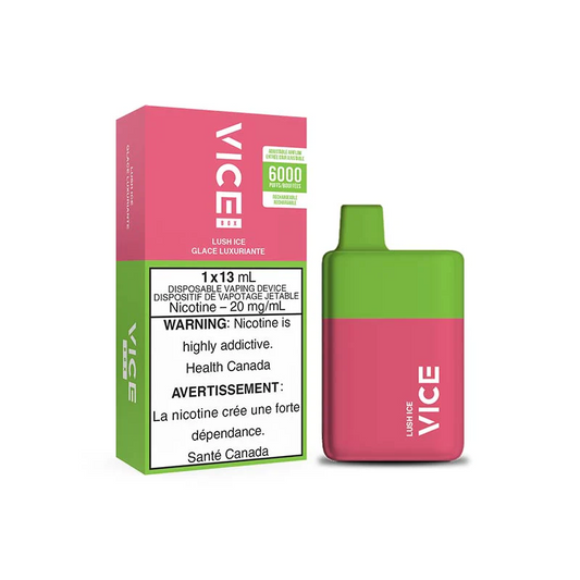 Vice box 6000 Lush Ice 20mg/mL disposable (Provincial)