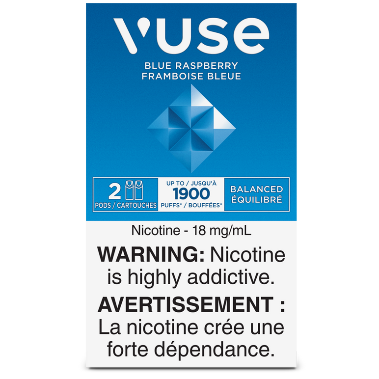 Vuse Epod Blue Raspberry 20mg/ml ×2 (Provincial)