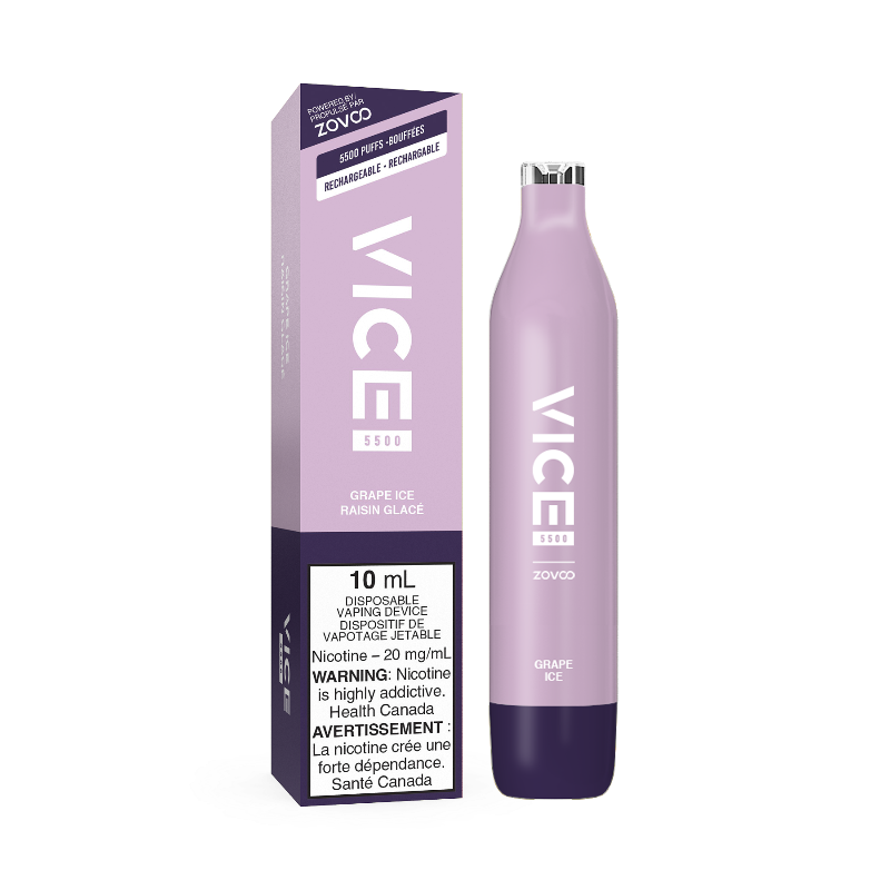 Vice 5500 Grape Ice 20mg/ml disposable (Provincial)