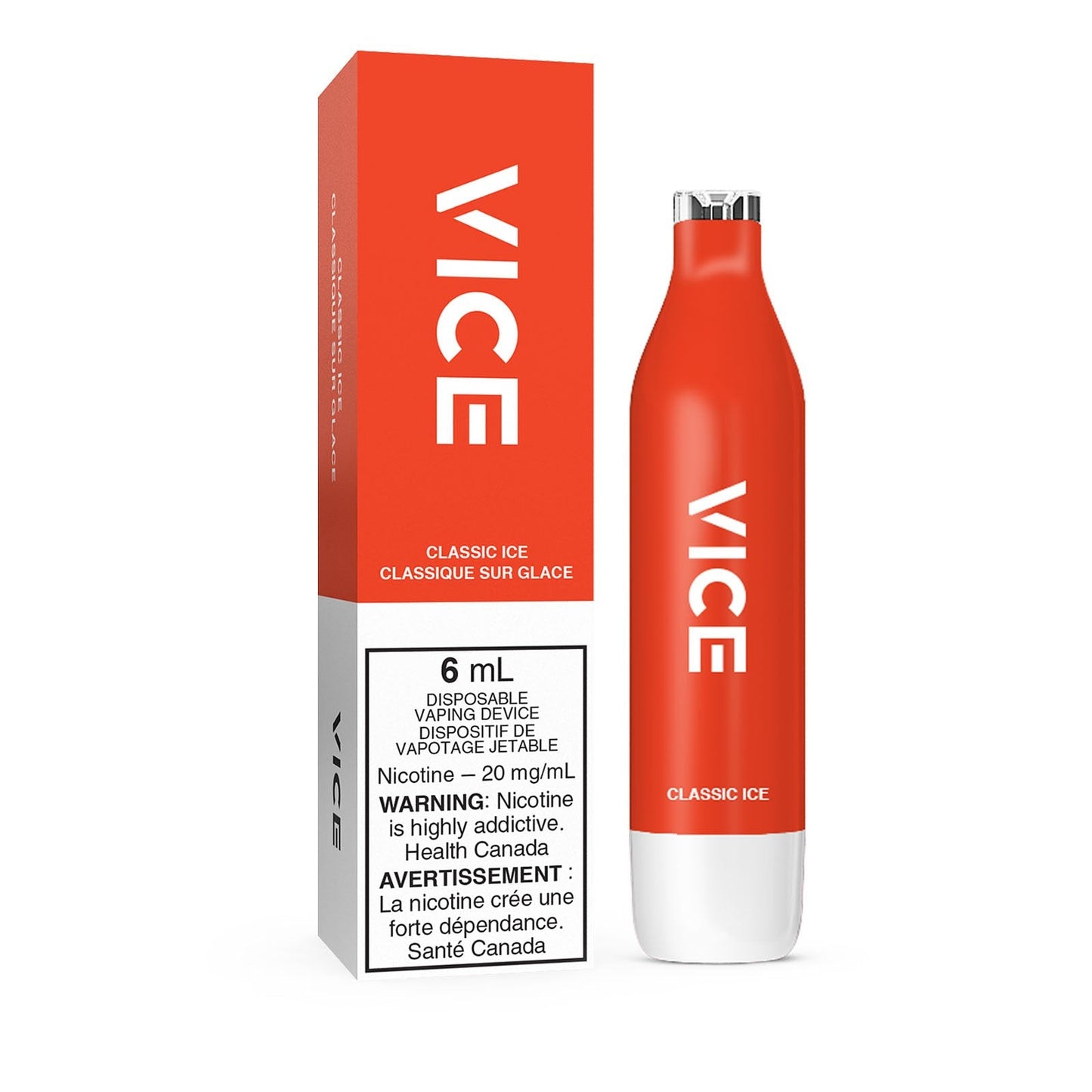 Vice 2500 Classic Ice 20mg/mL disposable (Provincial)