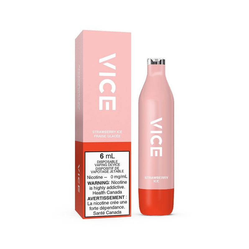 Vice 2500 Strawberry Ice 20mg/mL disposable (Provincial)