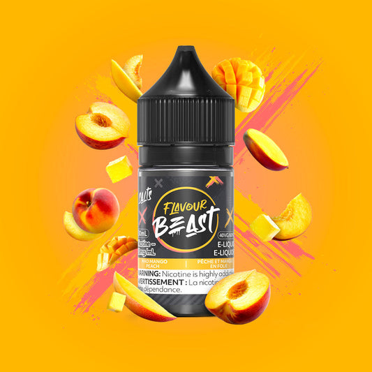Flavour Beast E-liquid Mad Mango Peach 10mg/mL 30mL (Provincial)