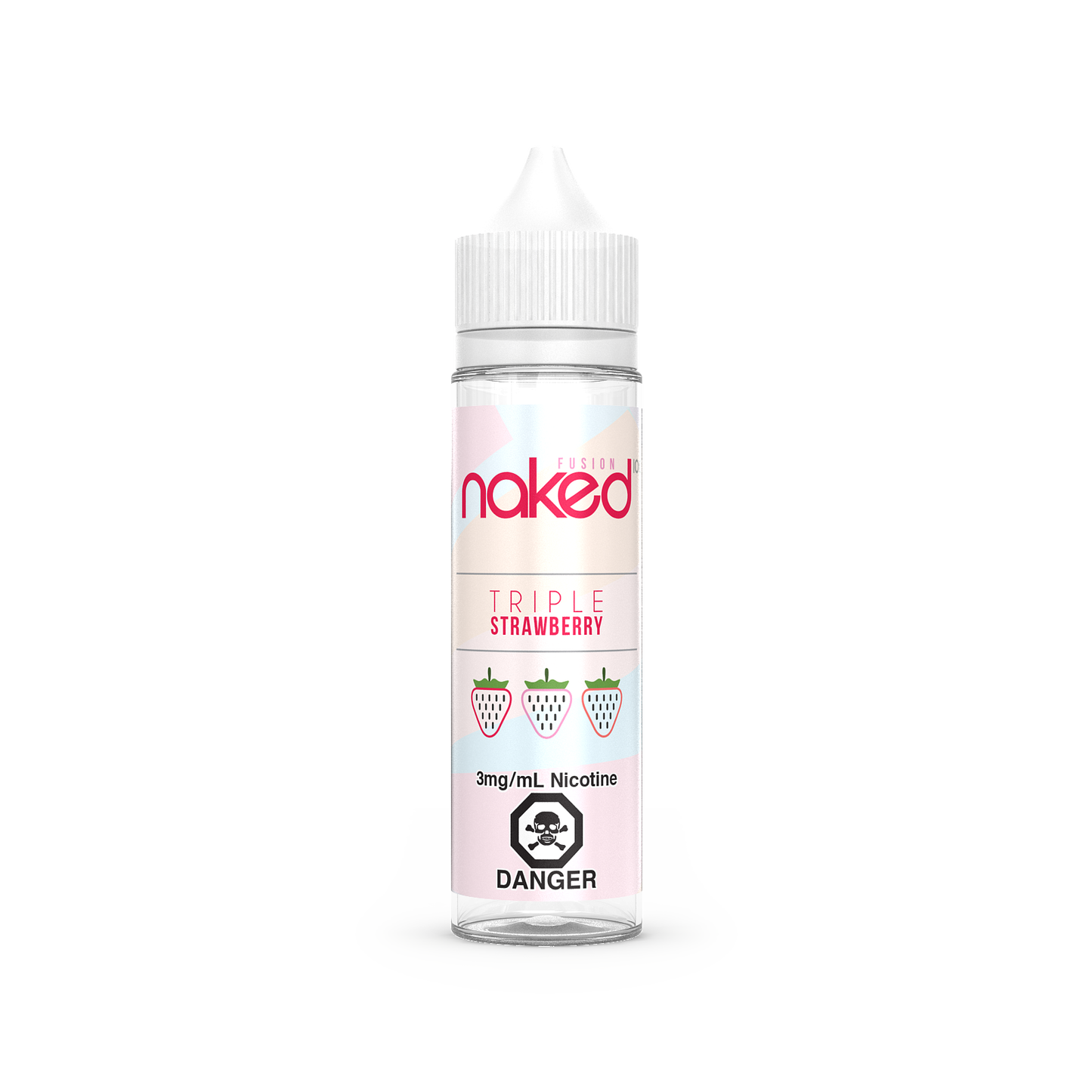 Naked 100 e-liquid Triple Strawberry 3mg/ml 60ml( Provincial)