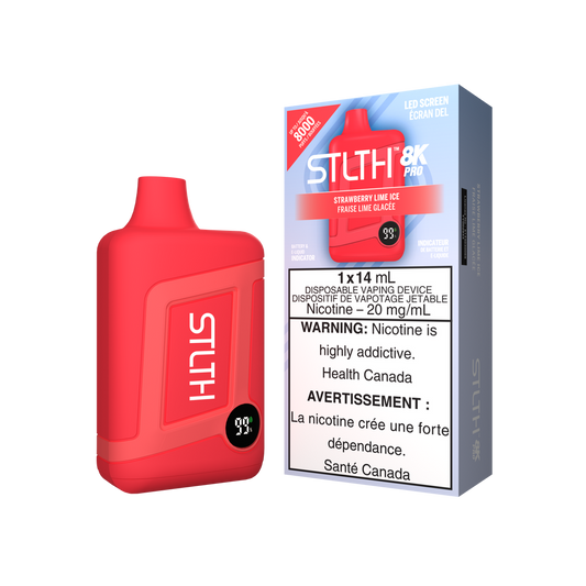 Stlth 8KPro Strawberry Lime ice 20mg/mL disposable (Provincial )