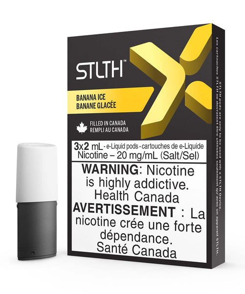 Stlth X Pods Banana ice 20mg/mL