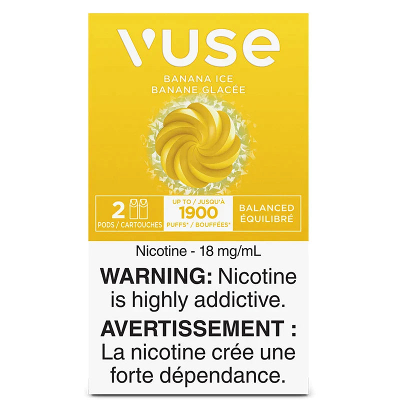 Vuse Epod Banana Ice 18mg/ml x2