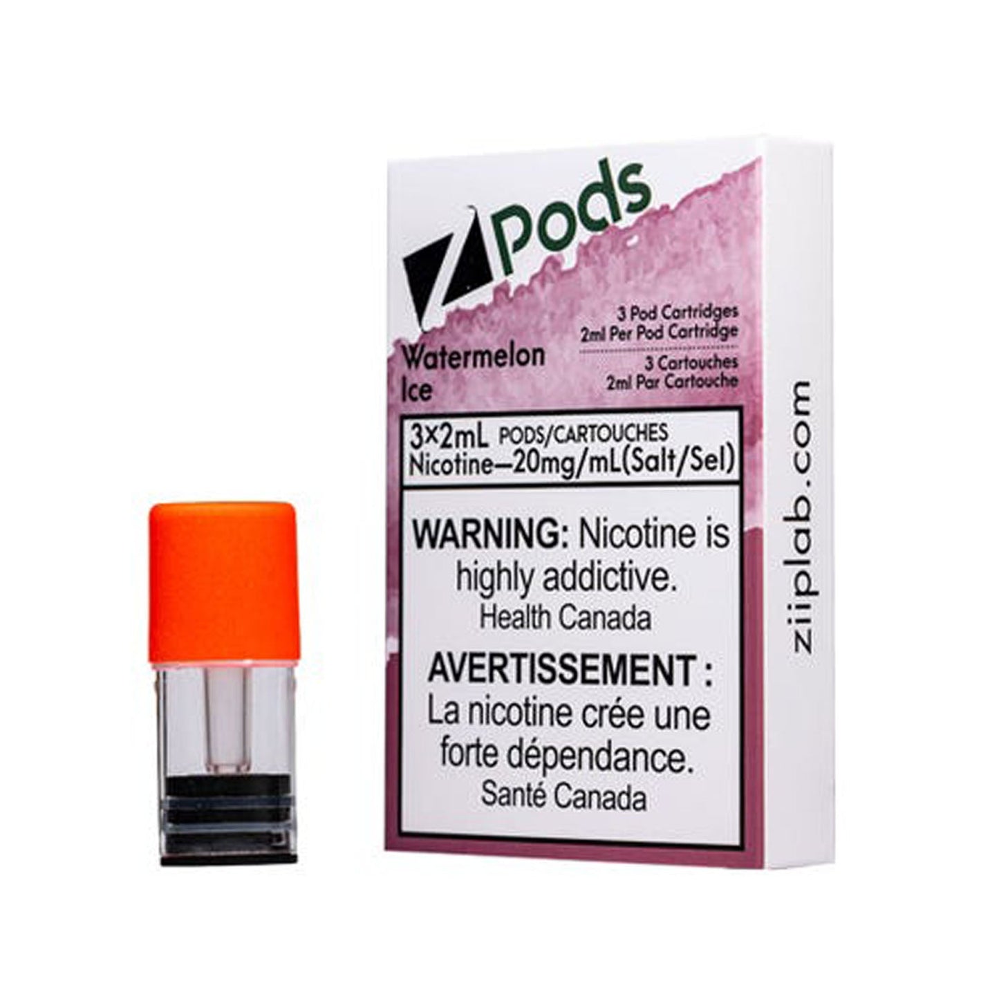 Zpods Watermelon Ice 20mg/mL (Provincial)