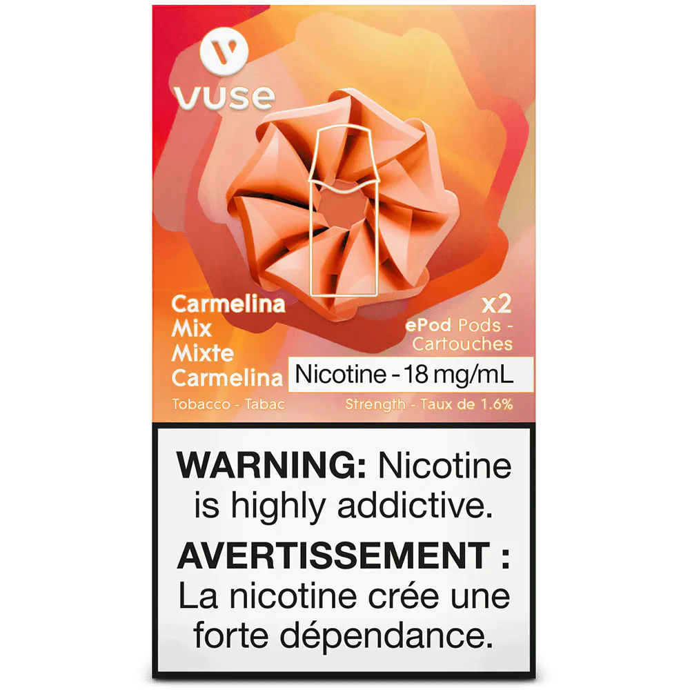 Vuse Epod Carmelina mix 18mg/mL ×2