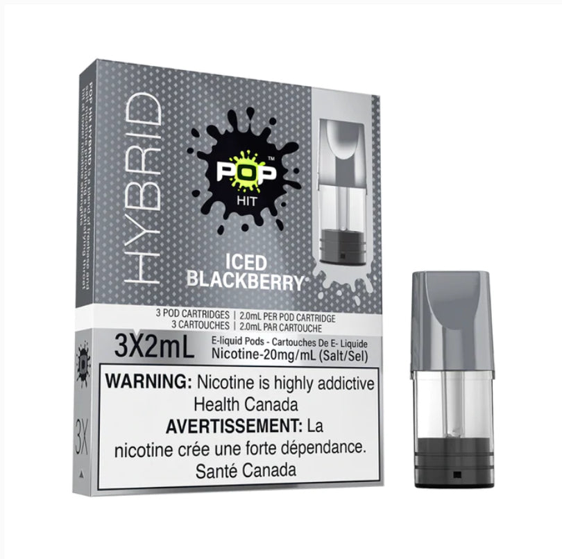 Pop Hit Pods Iced Blackberry 20mg/mL (Provincial)