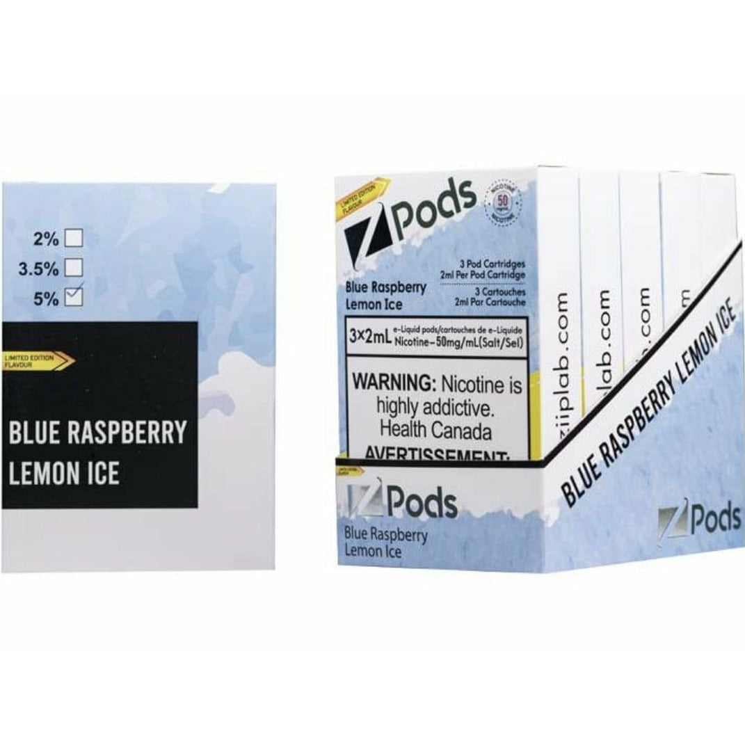 Zpods Blueberry Raspberry Lemon Ice 20mg/mL (Provincial)