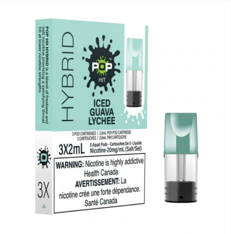 Pop Hit Pods Iced Guava Lychee 20mg/mL (Provincial)