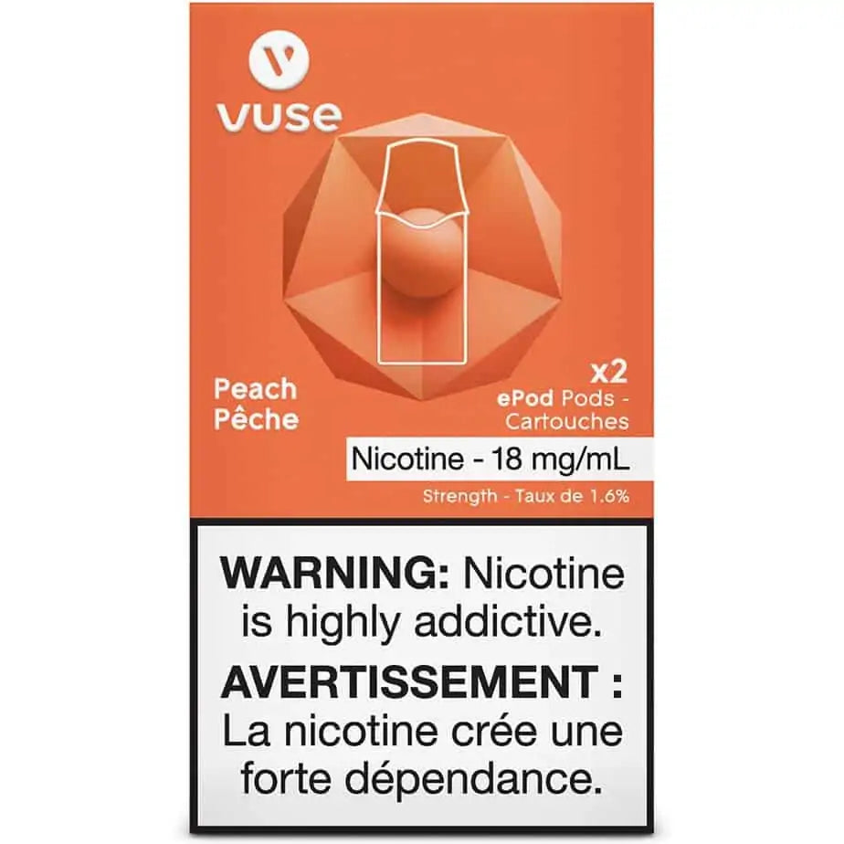 Vuse Epod Peach 20mg/mLx2 (Provincial)
