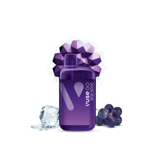 Vuse Go 5000 Grape Ice 20mg/mL Disposable (Provincial )