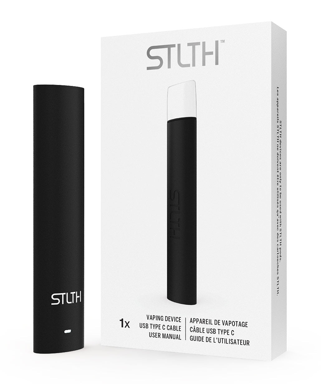 Stlth Solo Black Metal Device (Type C)