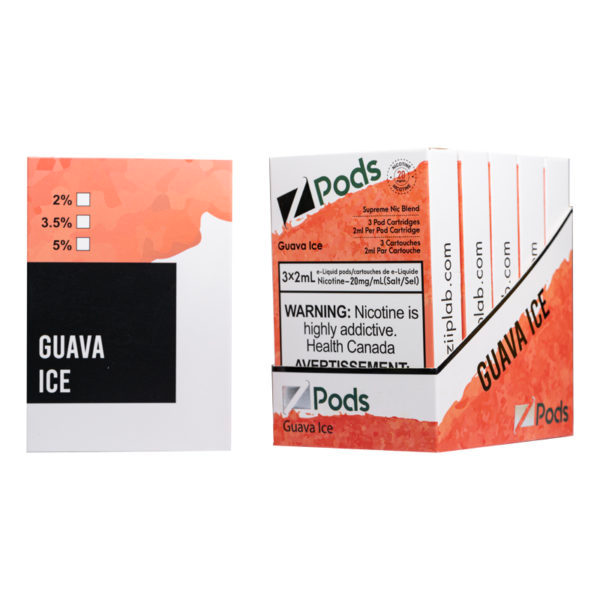 Zpods Guava ice 20mg/mL (Provincial)