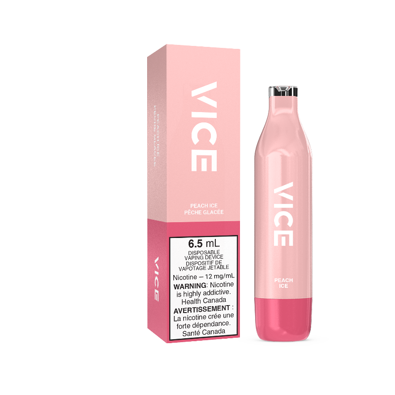 Vice 2500 Peach Ice 12mg/mL disposable (Provincial)