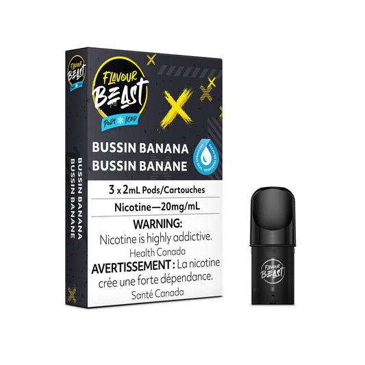 Flavour Beast Pods Bussin Banana 20mg/mL (Provincial)