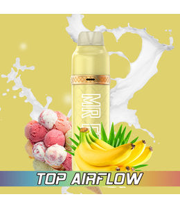 Mr fog max air 2500 banana dream 20mg/mL disposable