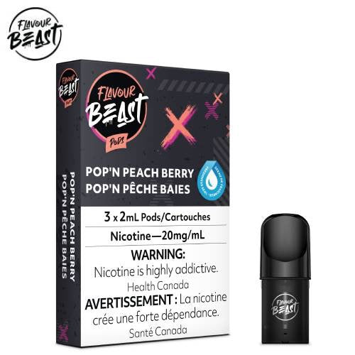Flavour Beast Pods Packin Peach Berry 20mg/mL (Provincial)