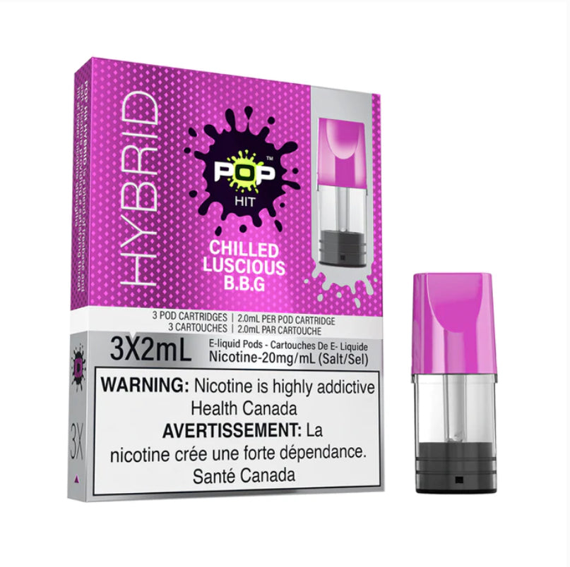 Pop Hit Pods Chilled Luscious BBG 20mg/mL(Provincial)
