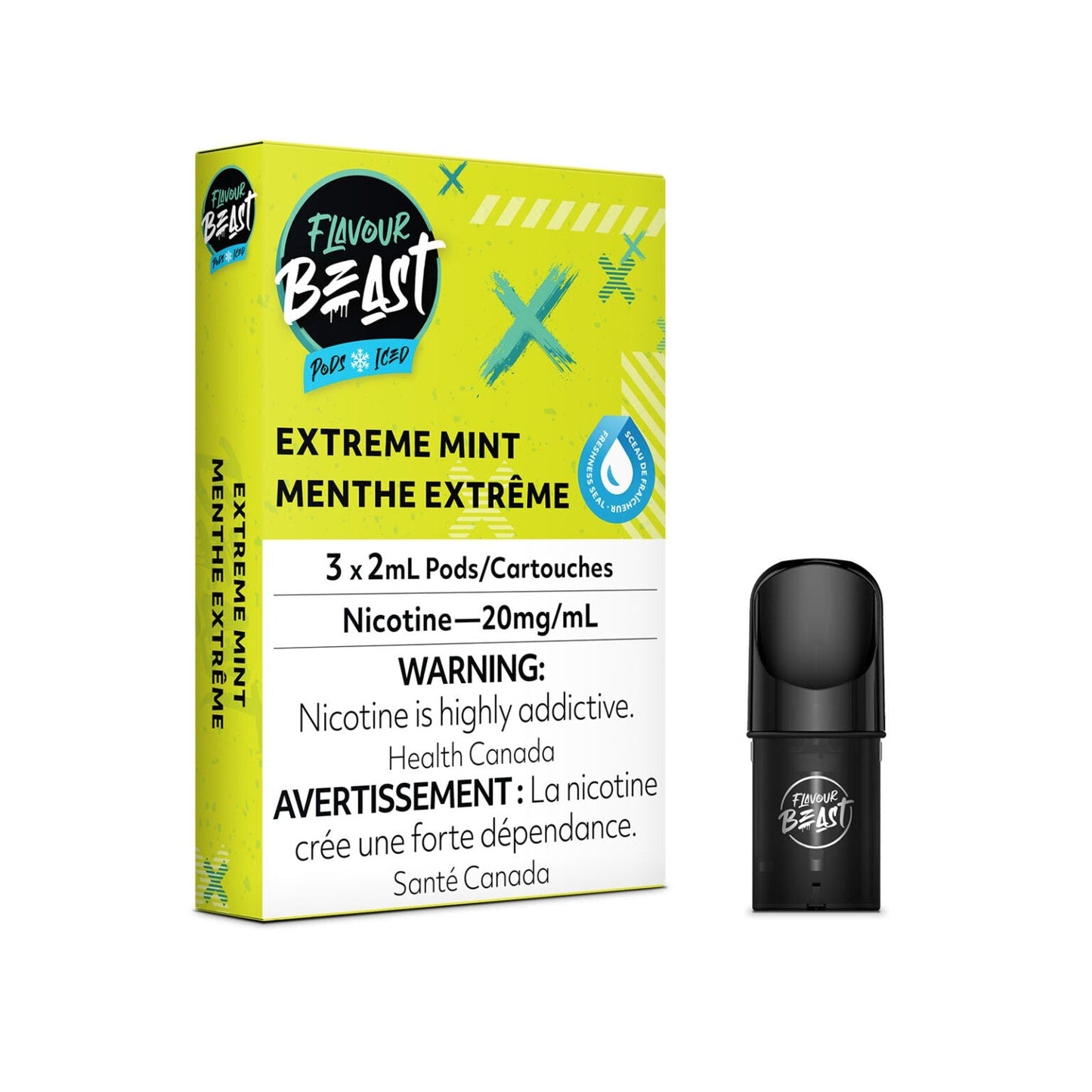 Flavour Beast Pods Extreme Mint 20mg/mL