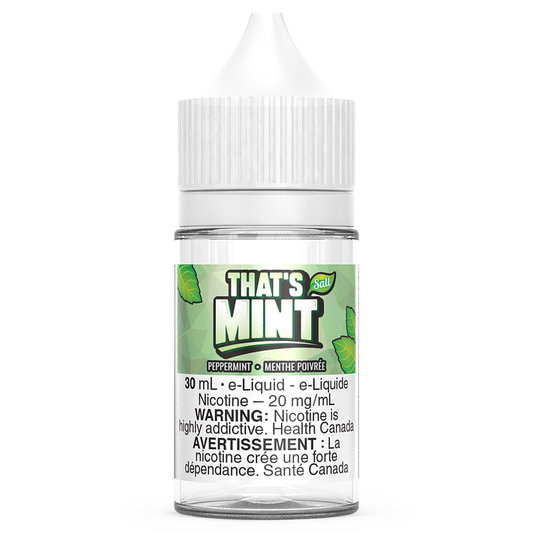 That’s Mint Salt E-liquid Peppermint  20mg/30mL