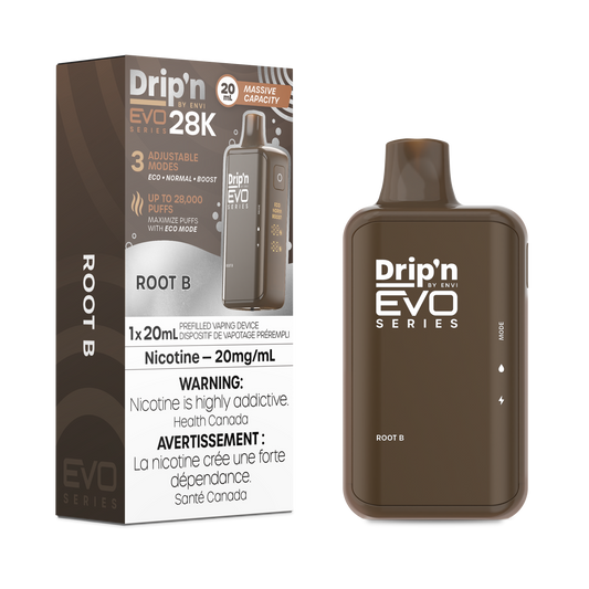 Drip’n EVO 28k Root B 20mg/mL disposable (provincial)