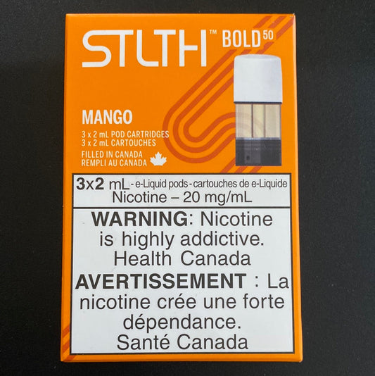 Stlth pods Mango Bold50 20mg/mL (provincial)