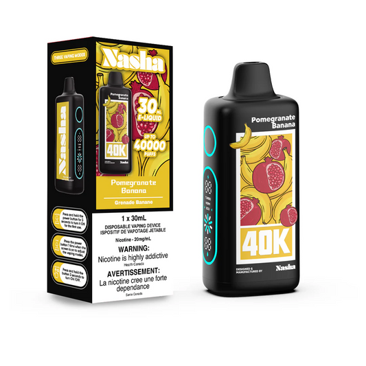 Nasha 40K Pomegranate Banana disposable 20mg/30ml