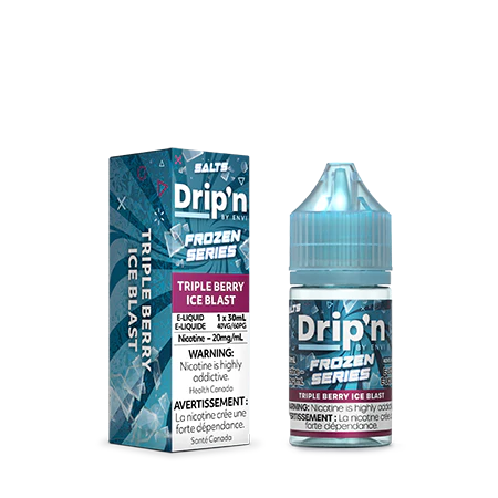Drip’n E-liquid Frozen Series Triple Berry Ice Blast 20mg 30mL (Provincial)