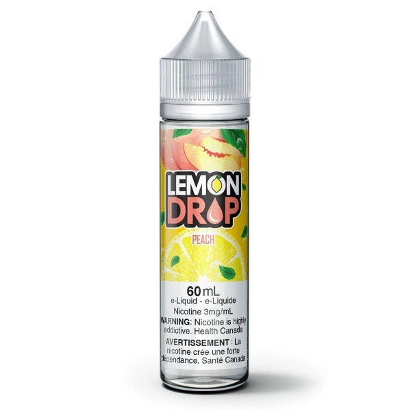 Lemon drop e-liquid Peach 6mg/mL 60mL (provincial)