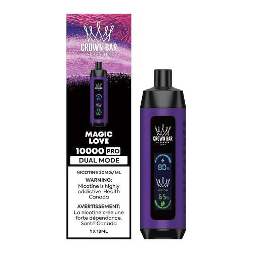 Crown Bar Crystal Al Fakher - Magic Love 10k Pro 20mg/ml Disposable (Provincial)