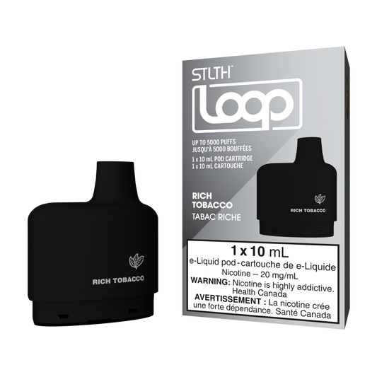 Stlth loop pod Rich tobacco 20mg/mL