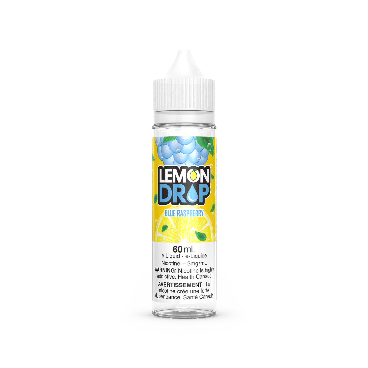 Lemon drop ice e-liquid Blue raspberry 12mg/mL 60mL