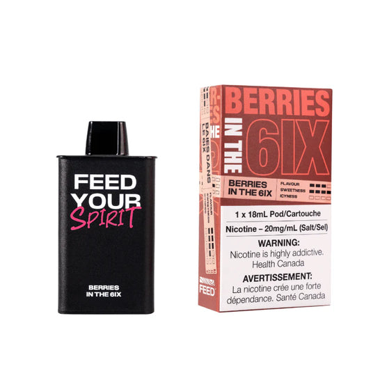 Feed Pod 9000 Berries In The 6ix 20mg 18ml (Provincial)