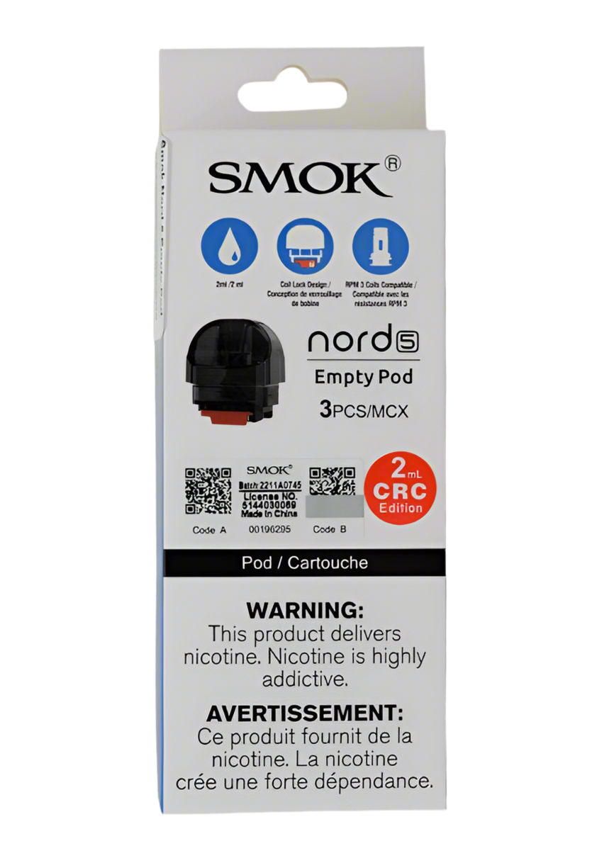 Smok Nord 5 Empty Pods 3pcs