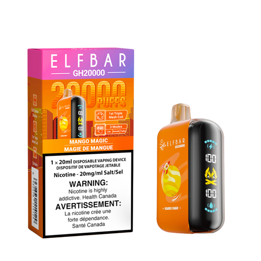 ELF BAR GH20k Mango Magic 20mg/mL Disposable (Provincial)