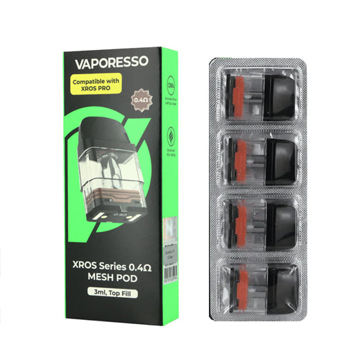 Vaporesso Xros Series 0.4 mesh pod 3mL 4pck