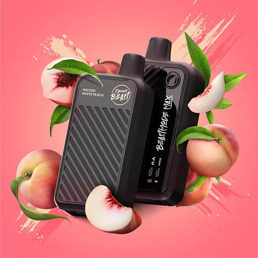 Flavour beast Mode Max 18k Wicked White Peach  20mg/mL