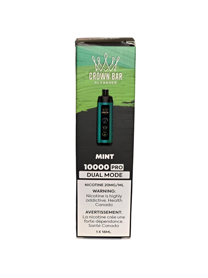 CrownBar Al Fakher - Mint 10k Pro 20mg/ml disposable