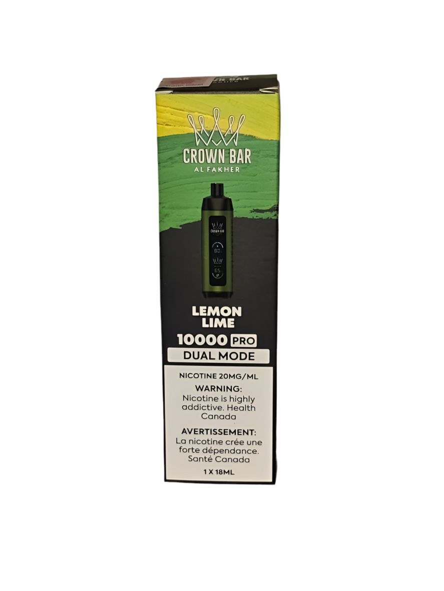 CrownBar Al Fakher - Lemon Lime 10k Pro 20mg/ml disposable