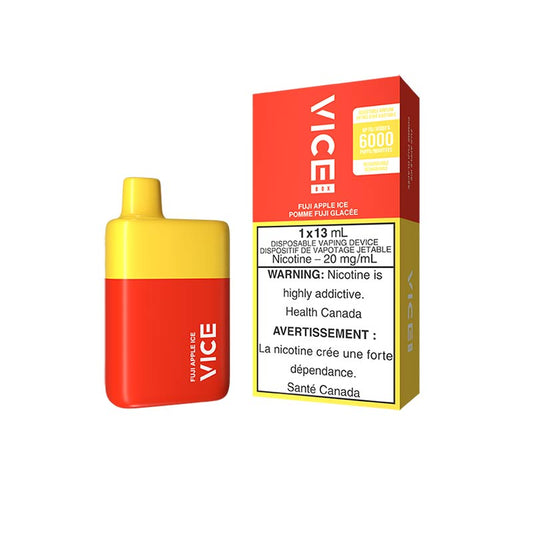 Vice box 6000 Fuji Apple Ice 20mg/mL disposable